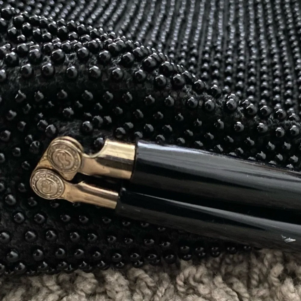 Vintage Reversible Beaded Handbag Purse - Picture 9 of 15